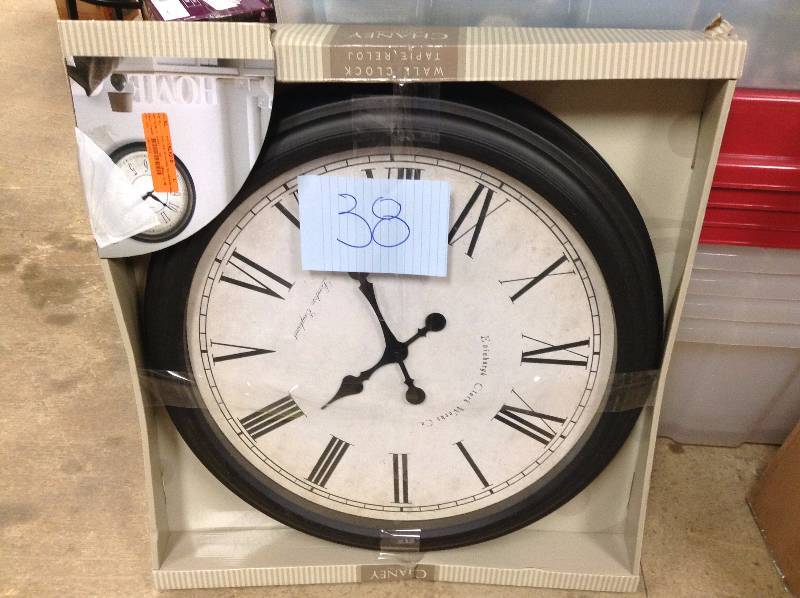 Updated Bronze wall clock