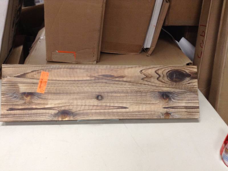 Belle Maison Natural Wall Shelf