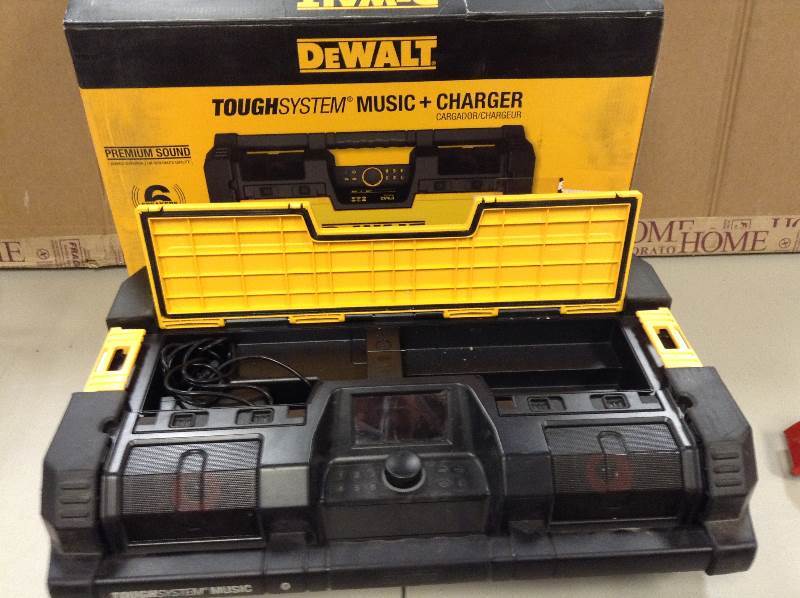Dewalt ToughSystem Music player never used