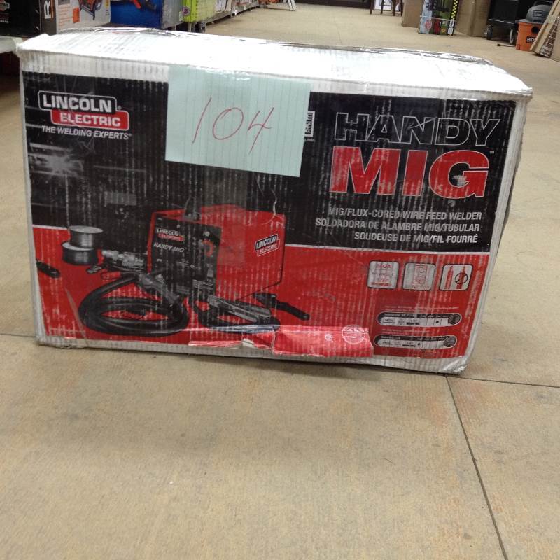 Lincoln Electric Handy Mig Never use