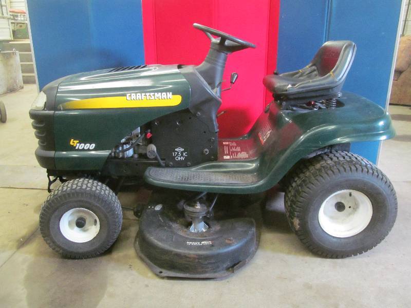 lawn tractor