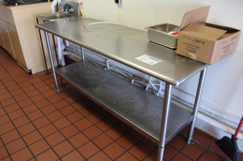 lot 57 image: NSF Prep Table