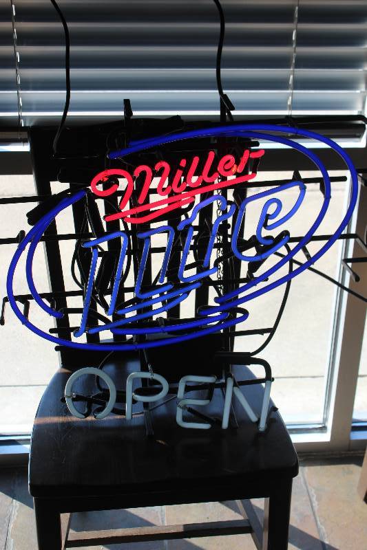 lot 48 image: Miller Lite Neon Light