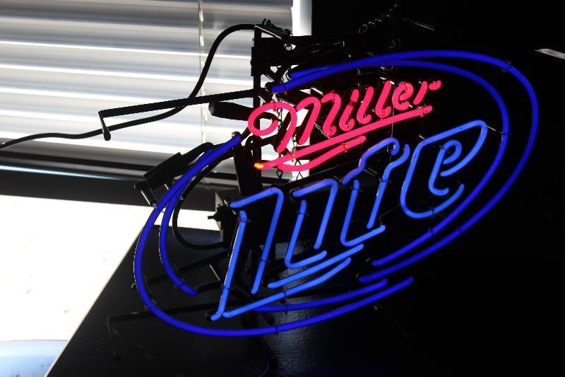 lot 45 image: Miller Lite Neon Light
