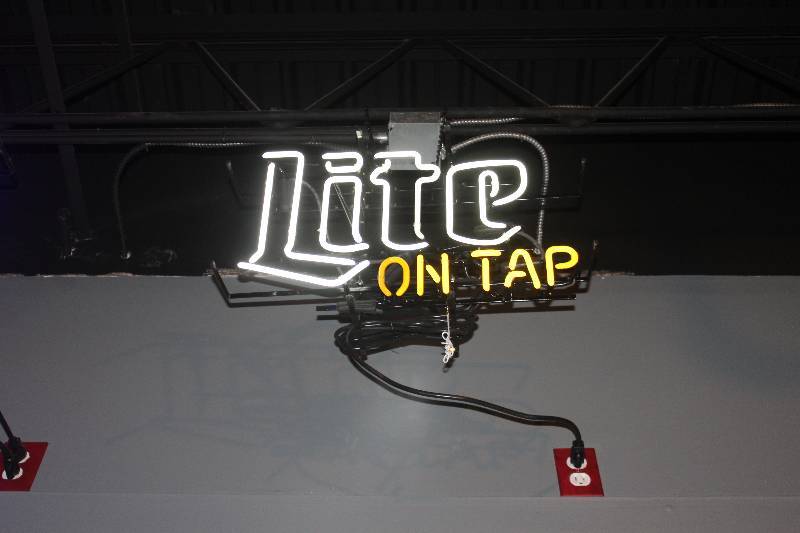 lot 42 image: Miller Lite Neon Light