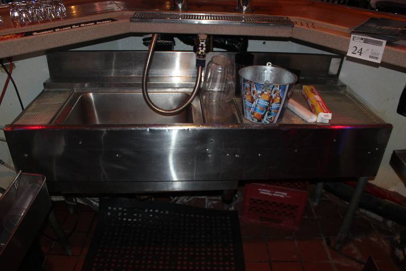 lot 24 image: NSF Stainless Steel Sink