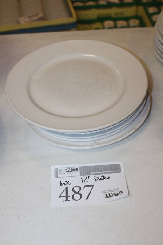 lot 487 image: Lot of (6) Iti China 12in. Plates