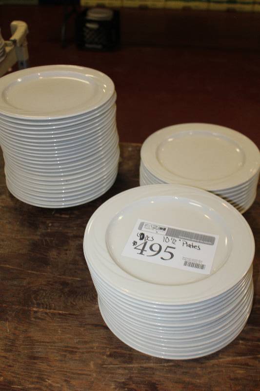 lot 495 image: Lot of (50) China 10.5in. Plates