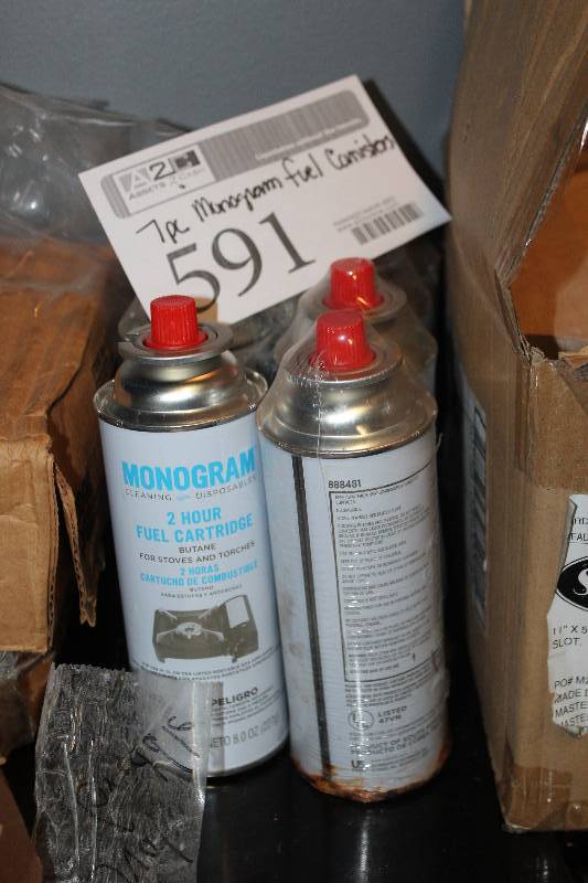 lot 591 image: Lot of (7) Monogram Fuel Canisters
