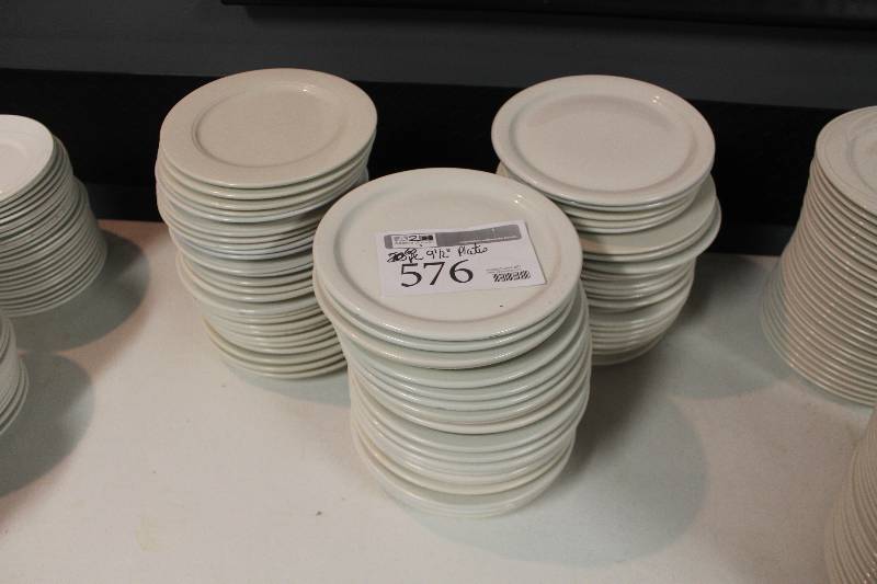lot 576 image: Lot of (60) Don China 9.5in. Plates
