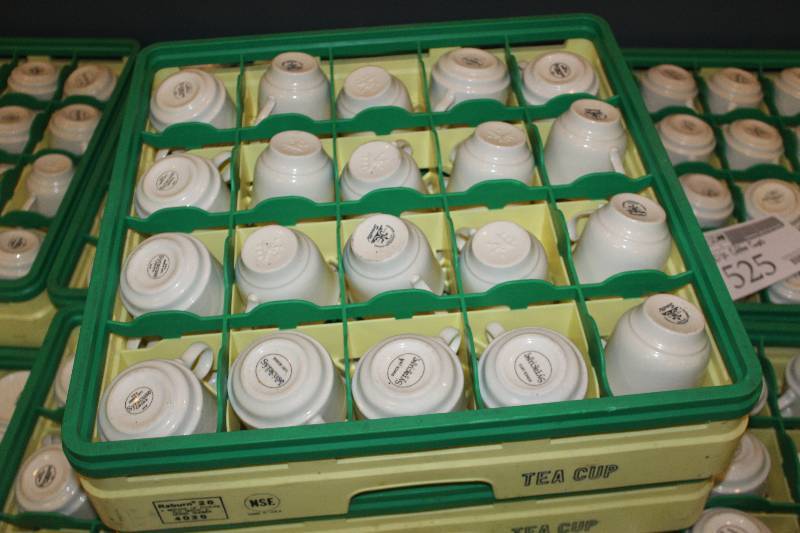 lot 524 image: Lot of (40) Syracuse China Coffee Cups