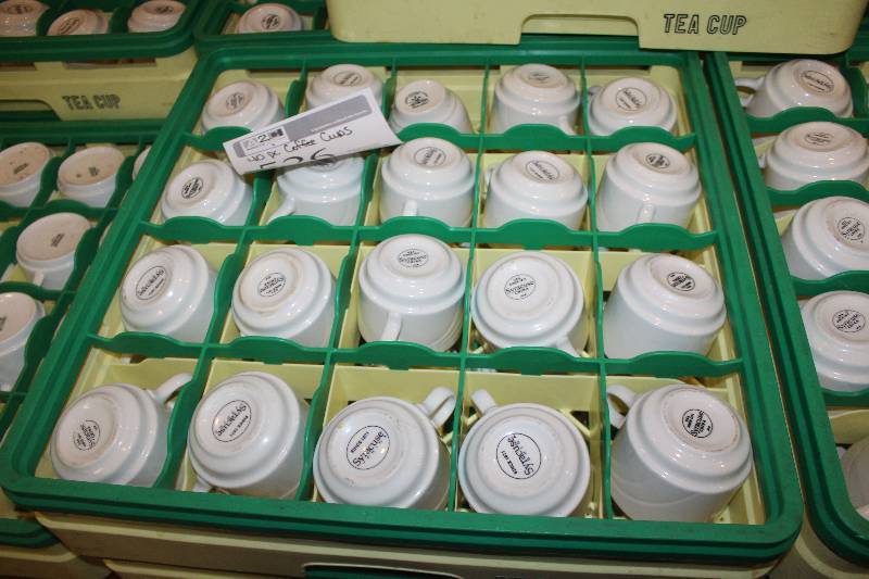 lot 526 image: Lot of (40) Syracuse China Coffee Cups