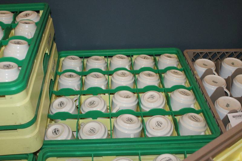 lot 525 image: Lot of (40) Syracuse China Coffee Cups