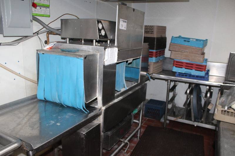 lot 19 image: Jackson Commercial Stainless Steel Dish Washer