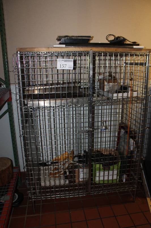 lot 157 image: Storage Cage