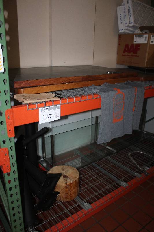 lot 147 image: Unassembled Tables, Sneeze Guards