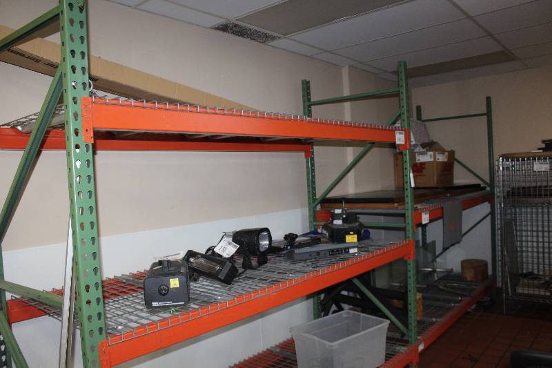 lot 148 image: Lot of (13) Pallet Racking