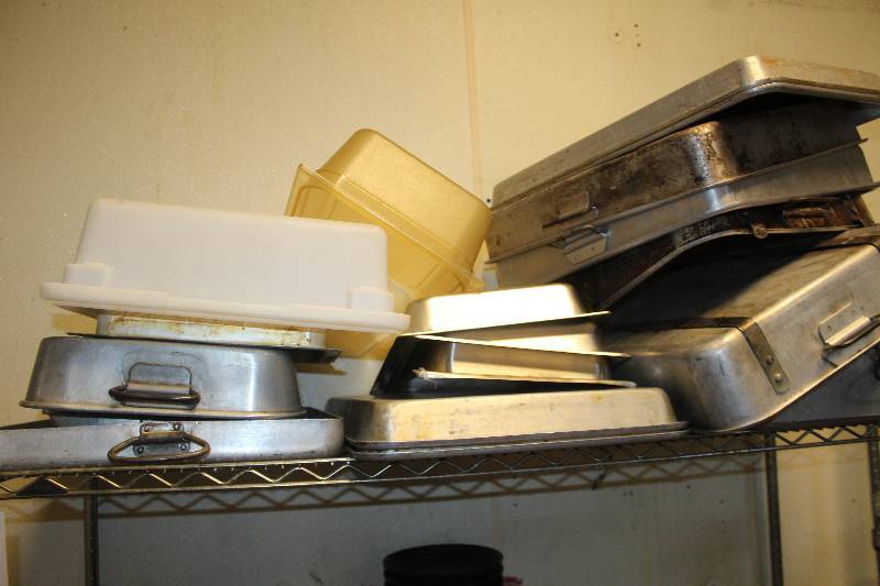 lot 134 image: Lot of (10) Large Pans