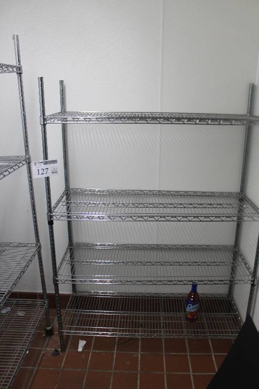lot 127 image: 4-Shelf Rack