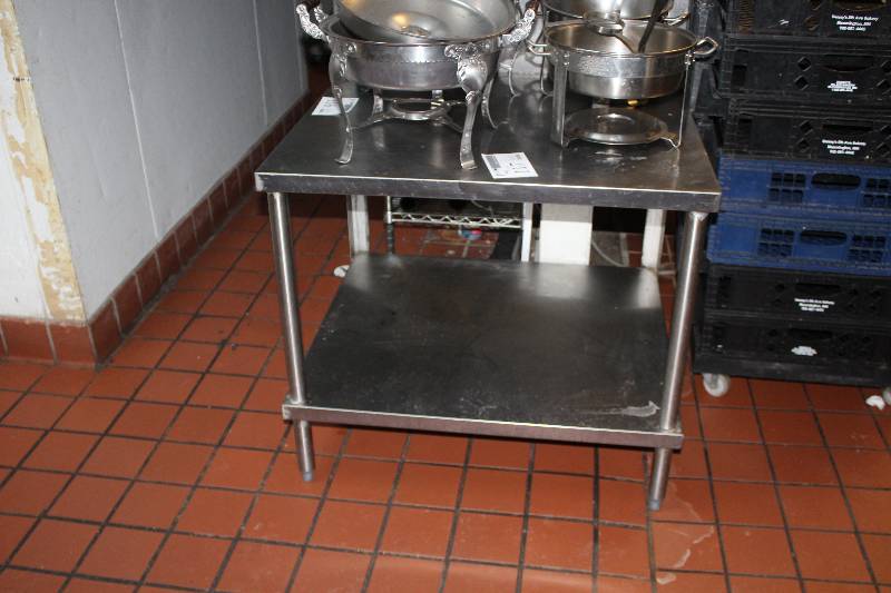 lot 117 image: NSF Prep Table