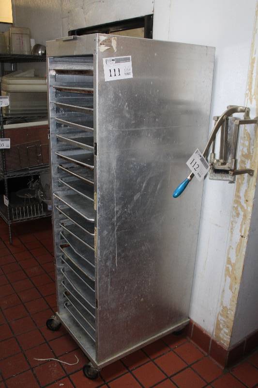 lot 111 image: NSF Proofing Rack