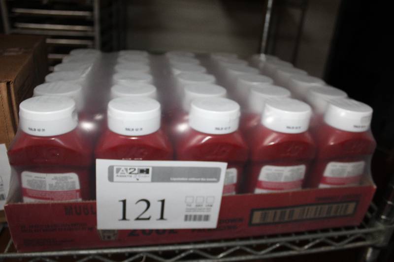 lot 121 image: Lot of (20) 20-oz. Heinz Ketchup Bottles