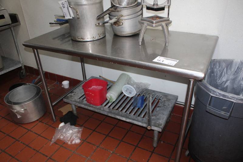 lot 93 image: NSF Prep Table