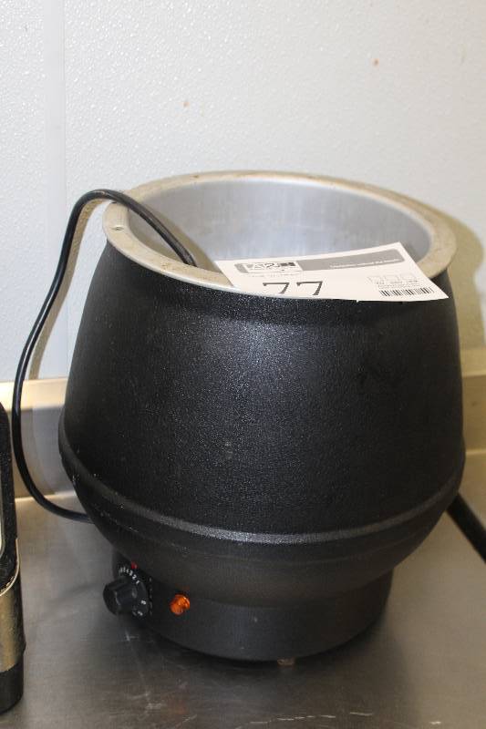 lot 77 image: Electric Kettle Soup Warmer