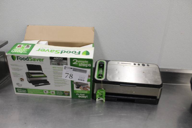 lot 78 image: Foodsaver Commercial Stainless Steel Food Saver