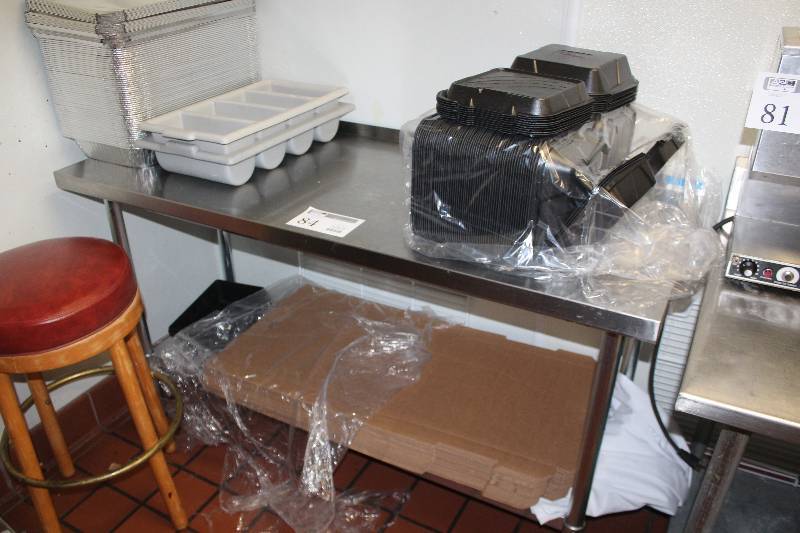 lot 84 image: NSF Prep Table