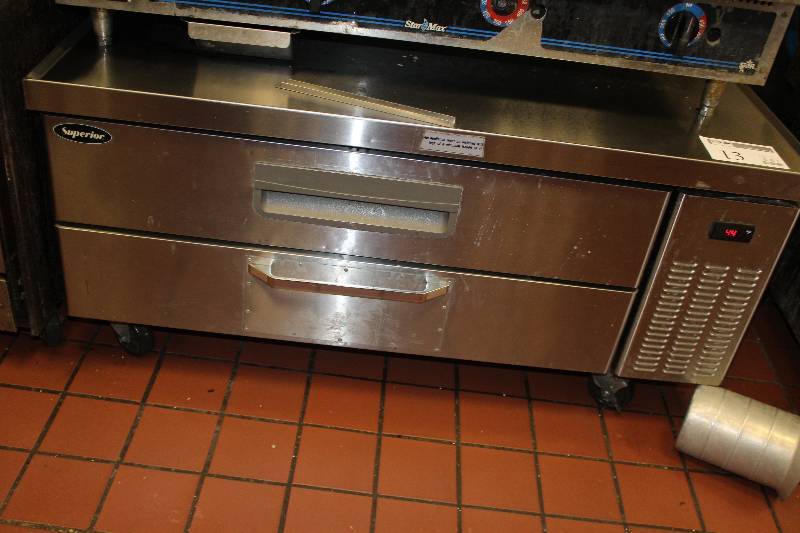 lot 13 image: Superior NSF Commercial Stainless Steel Food Cooler