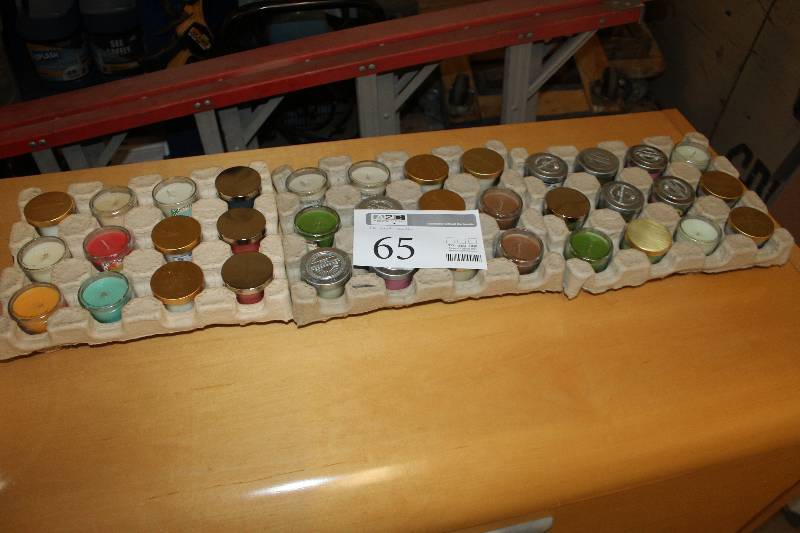 Lot of (36) Small Scented Candles