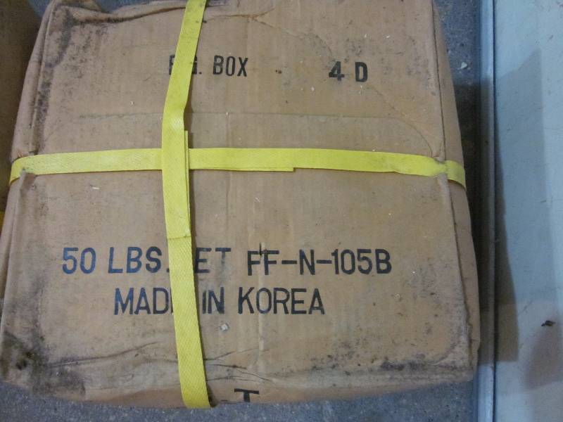 lot 36 image: 50 # boxes of 4D nails (2)