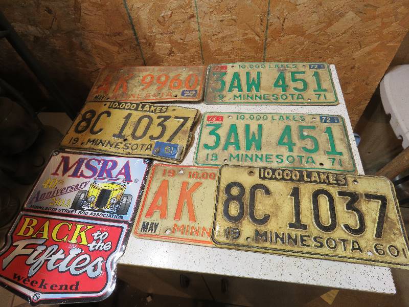 Collectible License Plates
