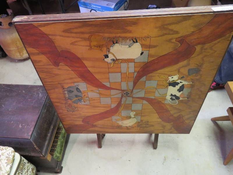 Vintage Game Table