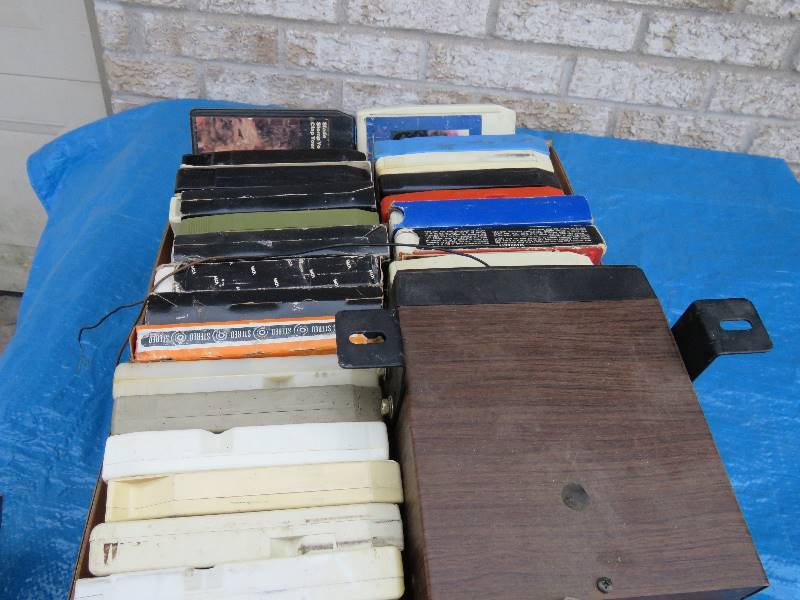 Vintage 8 Track Players