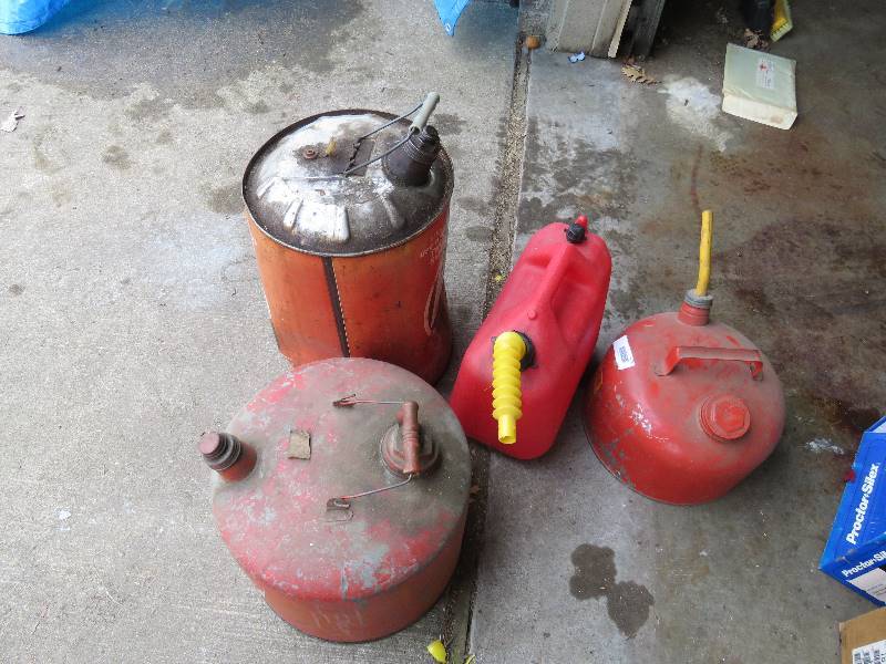 Vintage Gas Cans