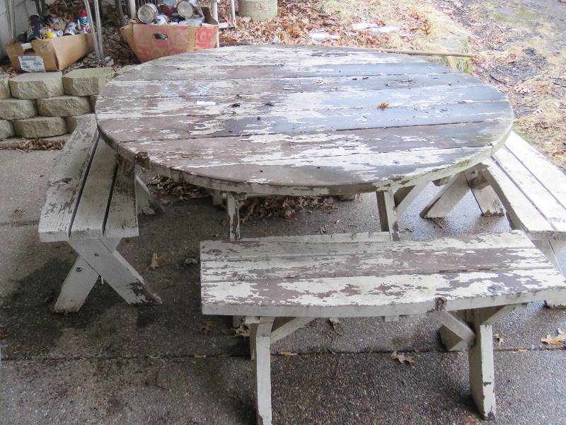 Vintage Patio Table