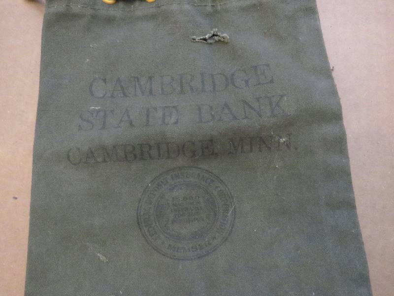 Vintage Bank Bag