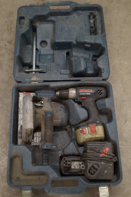 lot 45 image: Bosch Cordless Saw & Drill