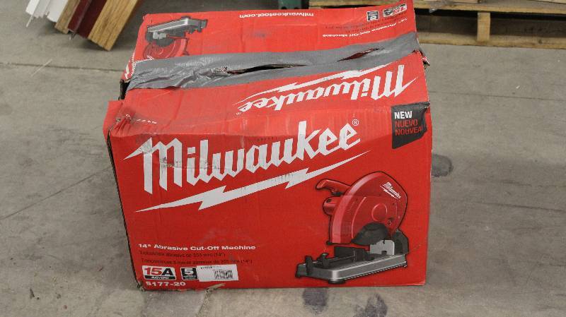 Milwaukee Cut Off Machine