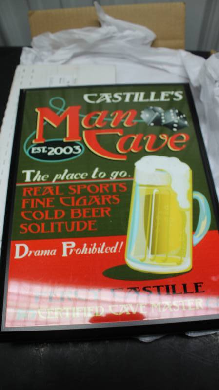 Man Cave Sign