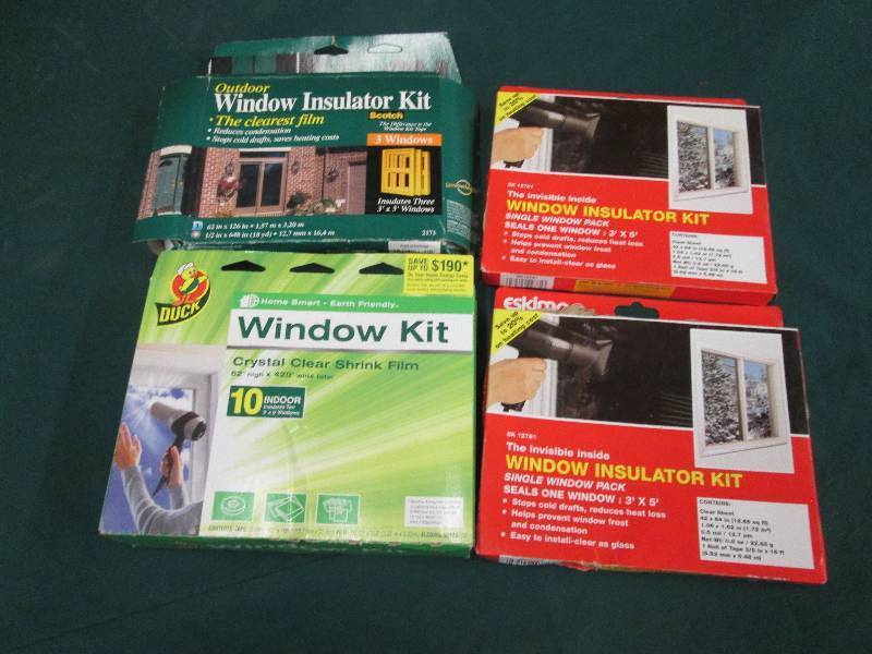 Lot of 4 Window Insulator Kits...