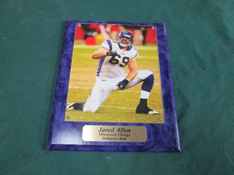 Jared Allen Collector Mounted Photo...