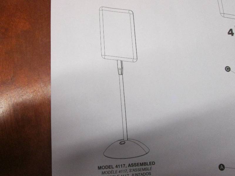 Safco Write Way Rectangular Sign...
