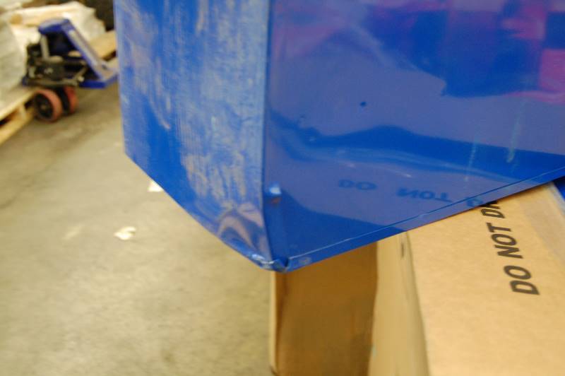 lot 1 image: 40 Hole Metal Bin