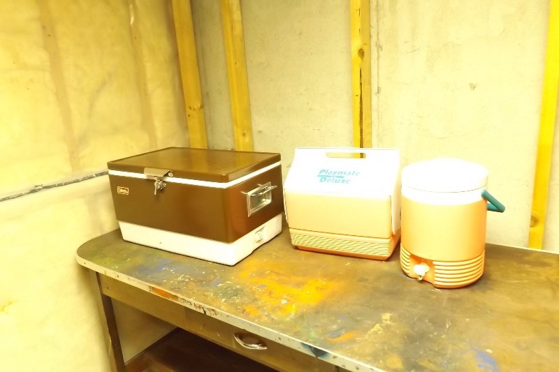 lot 89 image: Large Coleman and Igloo Coolers