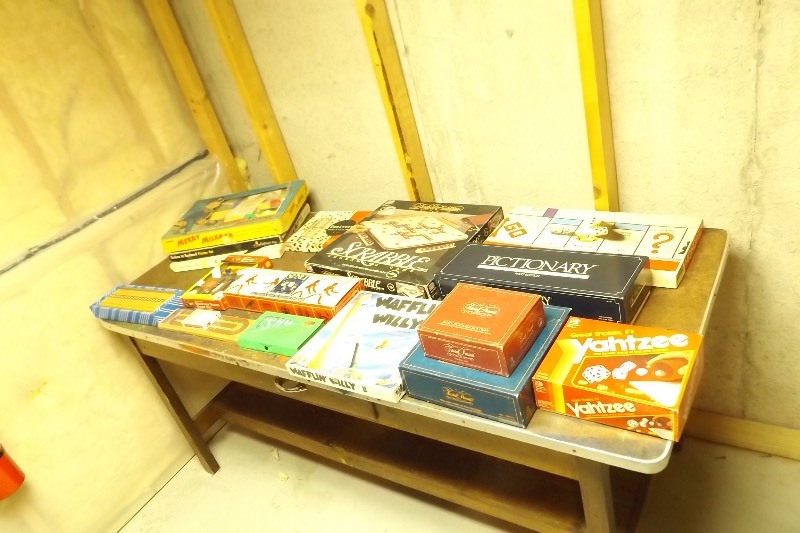 lot 90 image: Large Lot of Vintage etc. Board Games etc.