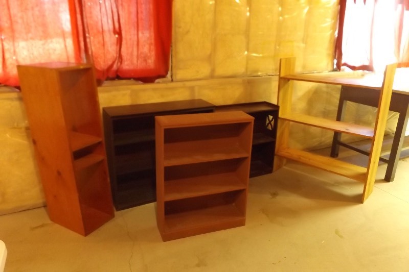 lot 104 image: Wood Book Shelves