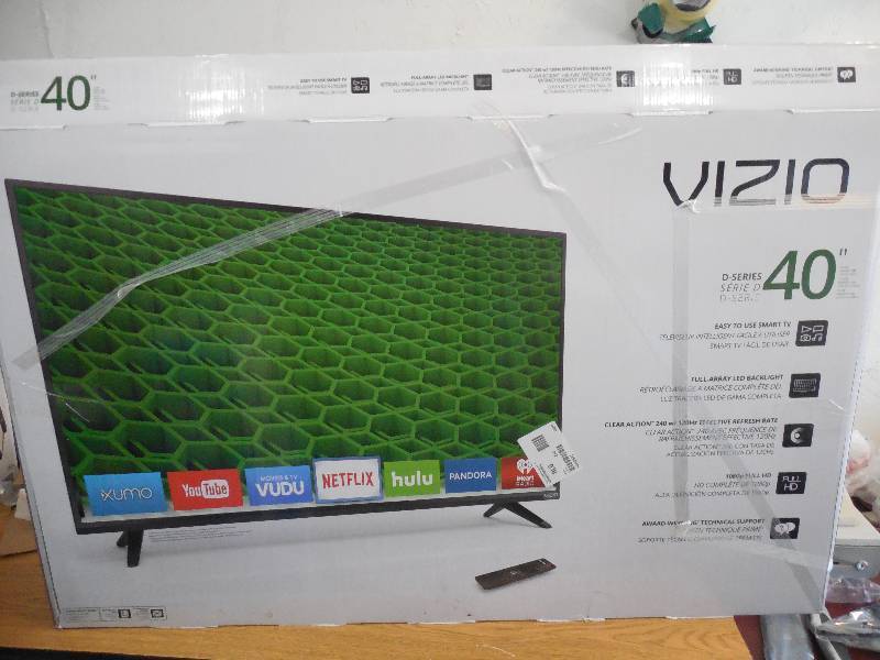 lot 1 image: VIZIO D-Series 40 1080p LED Smart TV